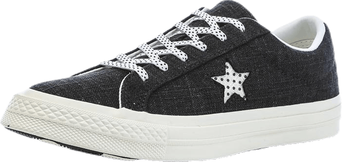 One Star Black/Grey, Female, Topánky, Tenisky, Čierna/Šedá, EU 36