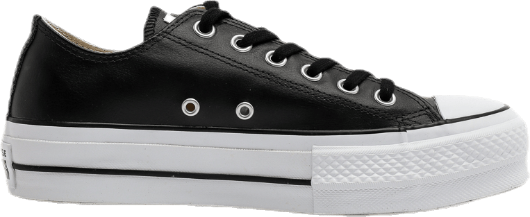 clean black converse