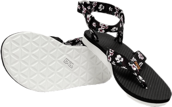 Original Sandal Floral Satin Patterned/Black - Bild 6