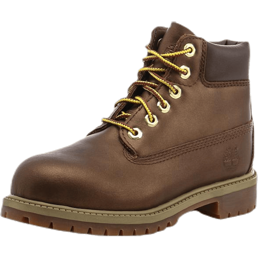 6 Inch Premium WP Boot 32-35 Brown