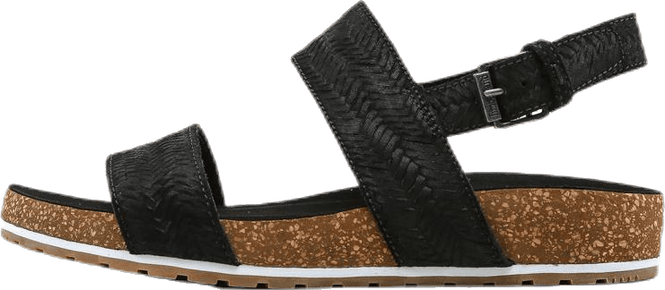 Malibu Waves 2 Band Sandal Black, Female, Skor, Sandaler och Tofflor, Svart, EU 36