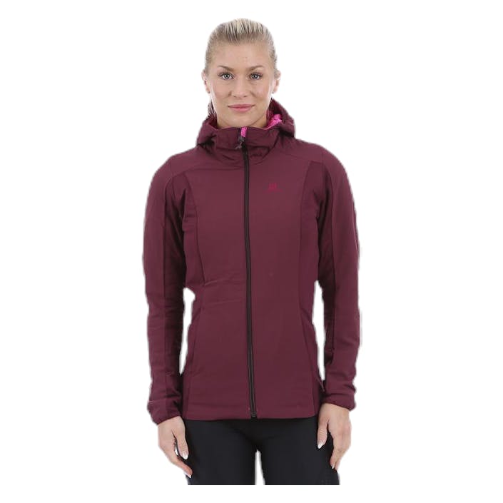 Drifter Mid Hoodie Pink, Female, Apparels, jackets, Alpine sports, Pink, L