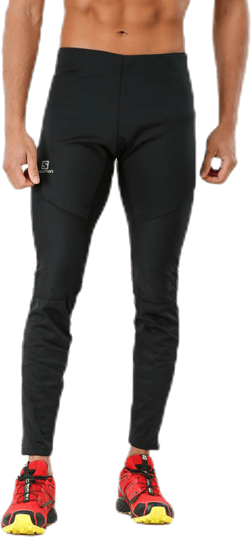 Trail Runner WS Tights Black, Male, Odevy, Leggings, Posilovať, Čierna, S