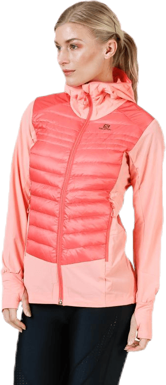 Haloes Down Hybrid Hoodie Pink - Bild 2