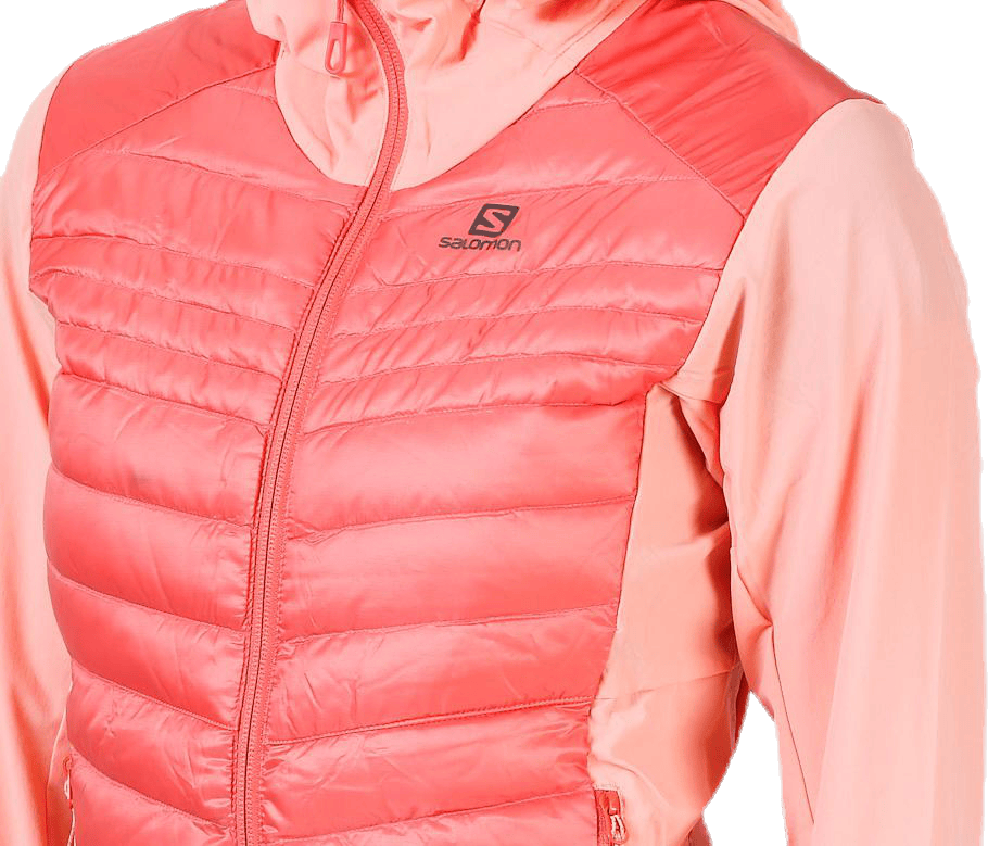 Haloes Down Hybrid Hoodie Pink - Bild 4