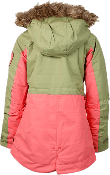 Girls Aubrey Parka Jacket Orange - Bild 3