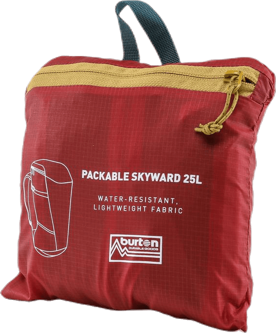Skyward 25 Packable Red, Unisex, Equipment, bags & backpacks, Red, ONESIZE