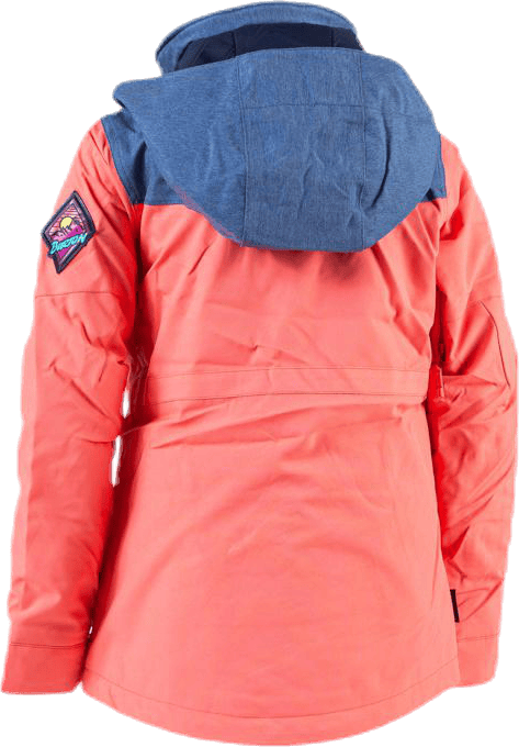 Shortleaf Dryride Parka Youth Orange/Blue - Bild 3