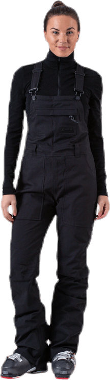 Avalon Bib Pant Black, Female, Kleding, Broek, Alpine sporten, Zwart, M