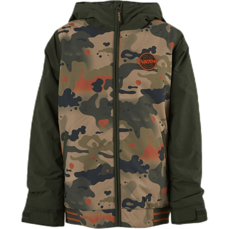 Boys Gameday Jacket Patterned/Green
