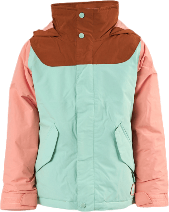 Girls Elodie Jacket Blue/Pink/Brown