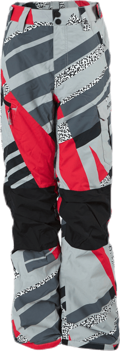 Exile Cargo Youth Grey/Red, Unisex, Klær, Bukser, Alpinsport, Grå/Rød, 116