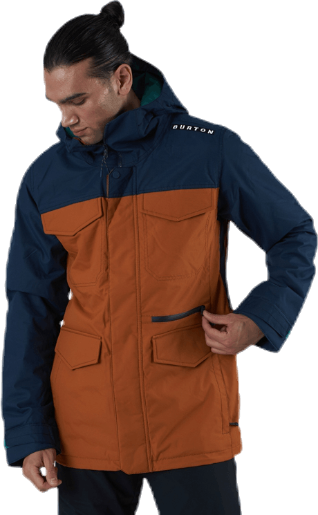 Covert Jacket Blue/Brown