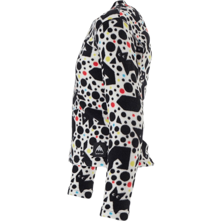Mini Fleece Set White/Black - Bild 2