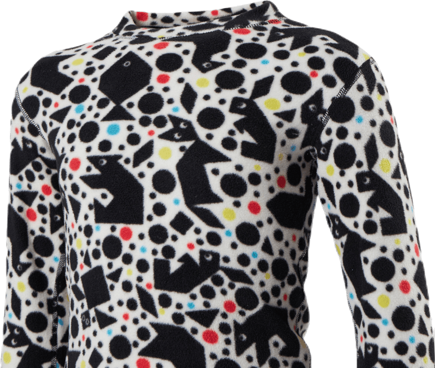 Mini Fleece Set White/Black - Bild 4