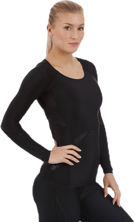RY400 W Top Long Sleeve Black - Bild 3