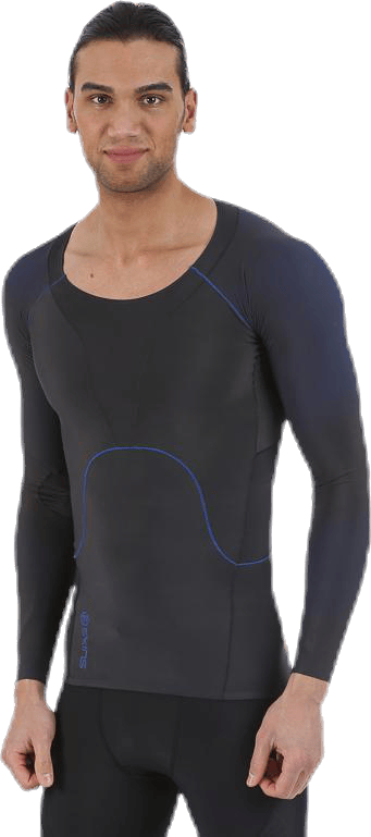 RY400 M Top Long Sleeve Blue - Bild 3