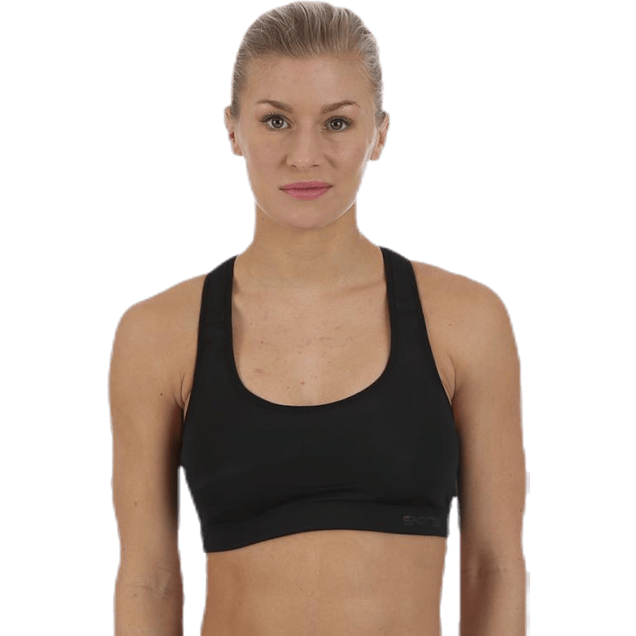 SKINS DNAmic W Flux Racer Back Top Black