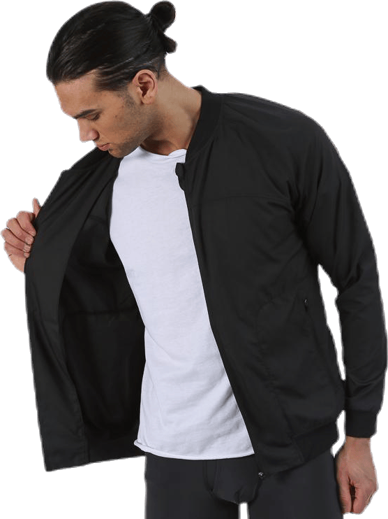 AW Vayder Bomber M Jacket Black - Bild 4