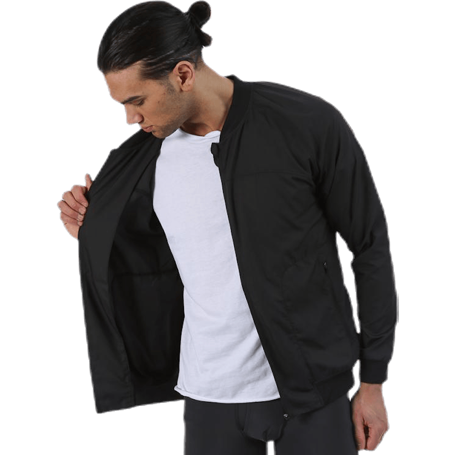 AW Vayder Bomber M Jacket Black - Bild 4