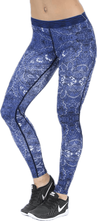 DNAmic W Long Tights Grey, Female, Apparels, Leggings, Workout, Grey, XS