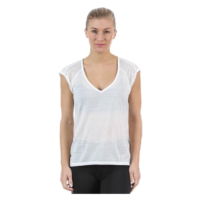 AW Odot W T-Shirt Yellow, Female, Vêtements, T-shirt, Courses, Jaune, L