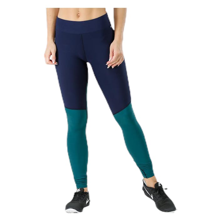DNAmic Soft Womens Long Tights Blue, Female, Apparels, Leggings, Workout, Blue, XL