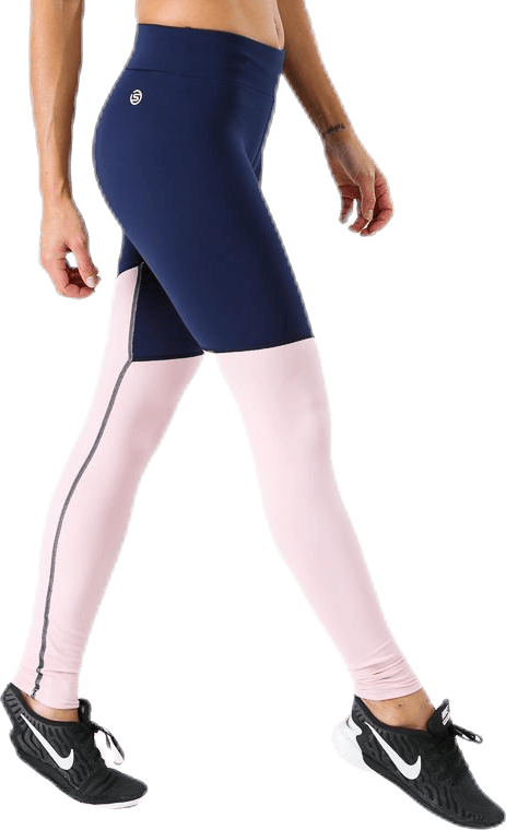 DNAmic Soft Womens Long Tights Pink/Blue - Bild 3