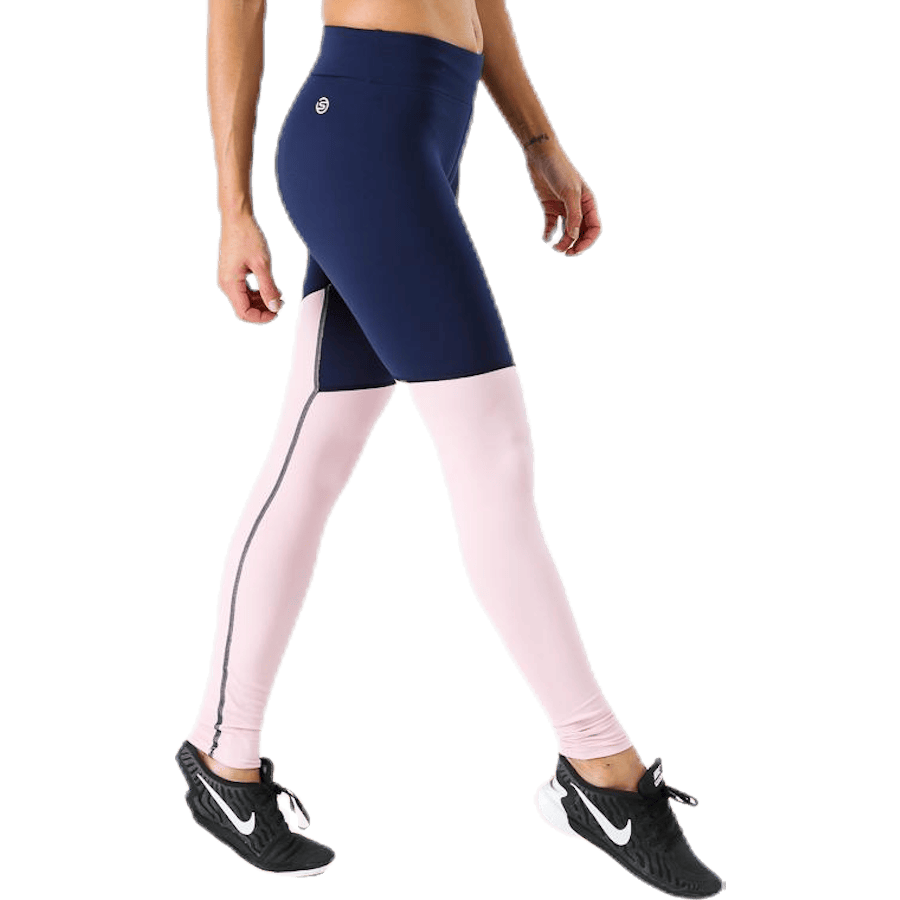DNAmic Soft Womens Long Tights Pink/Blue - Bild 3