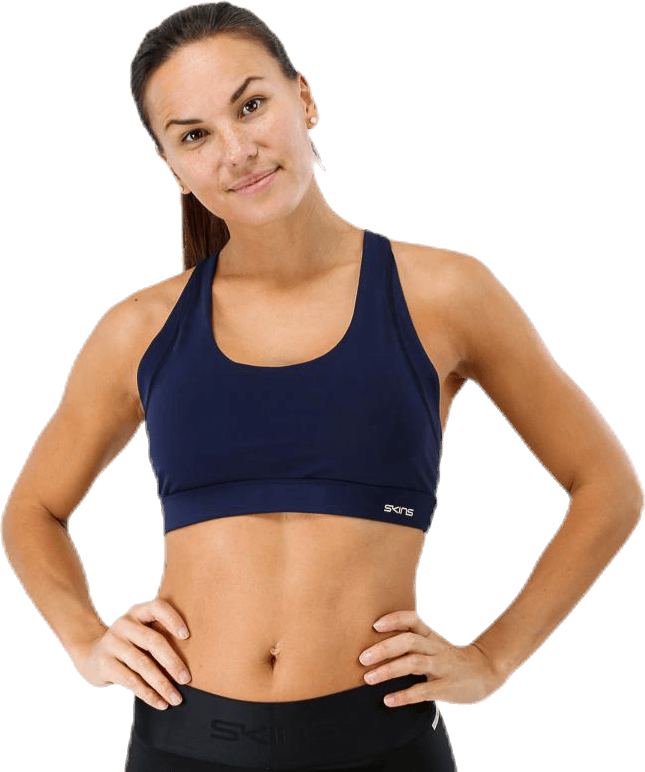 DNAmic Soft Womens Sports Bra Blue