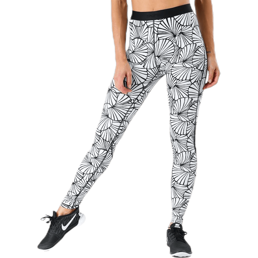 DNAmic Long Tights White/Black