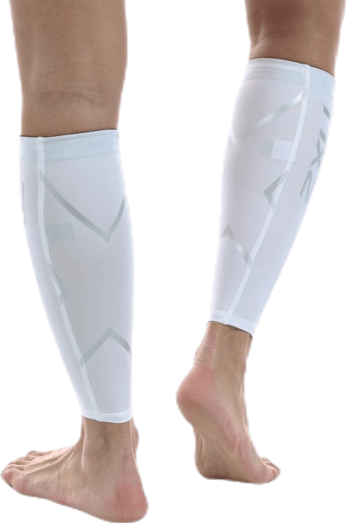 Compression Calf Guard White