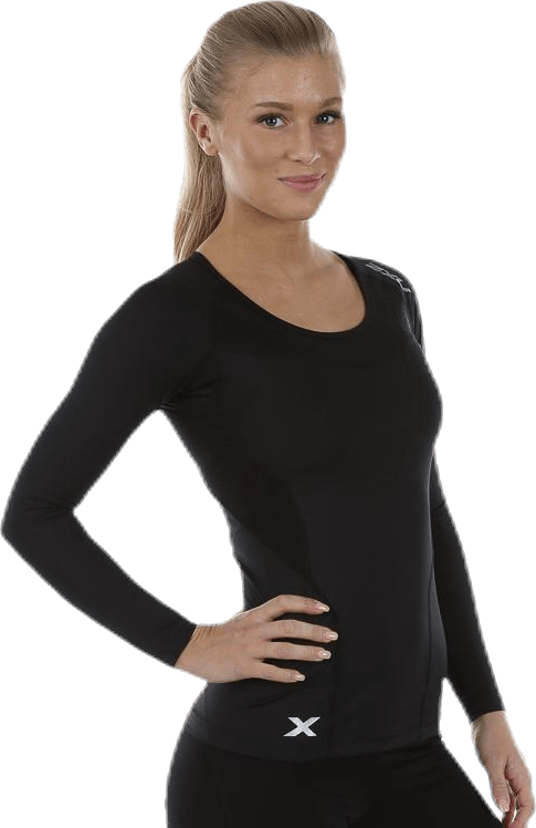 W Compression Long Sleeve Top Black