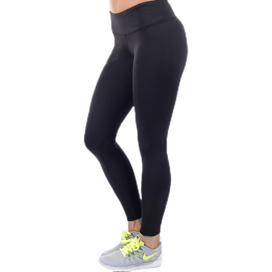 Mid-Rise Compression Tights Black - Bild 7