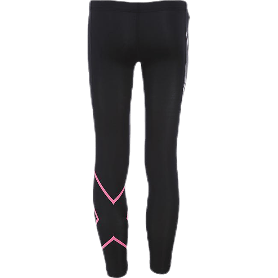 Girl`s Compression Tights-U Junior Pink/Black - Bild 2