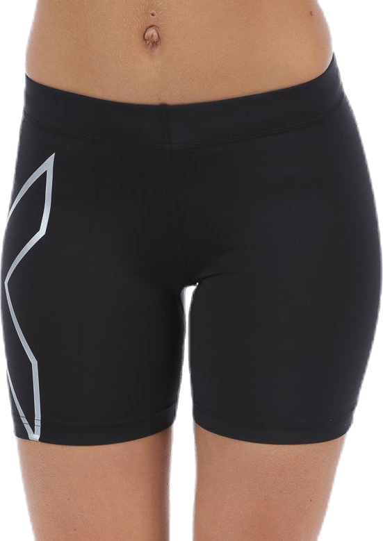 Core Compression 5" Shorts W Black/Silver - Bild 2