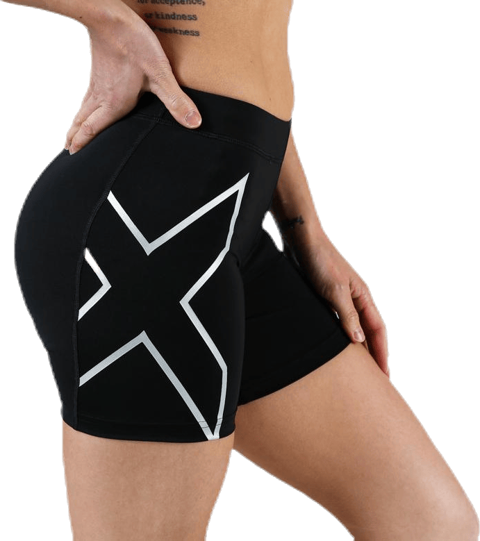Core Compression 5" Shorts W Black/Silver - Bild 7