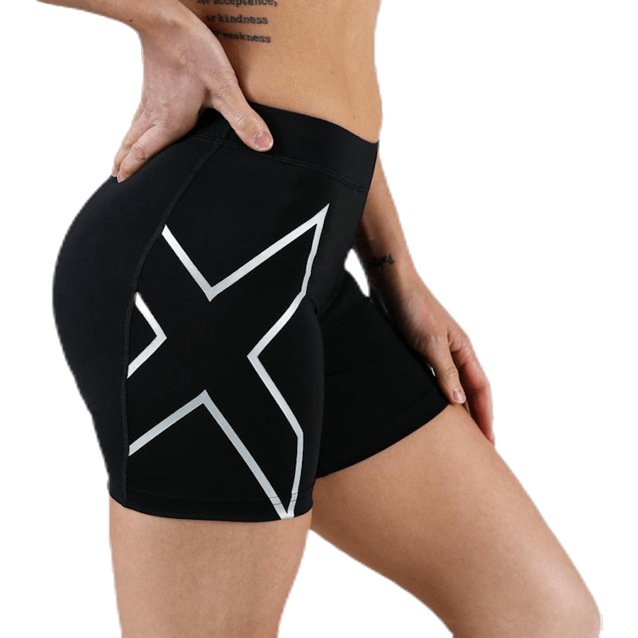 Core Compression 5" Shorts W Black/Silver - Bild 7