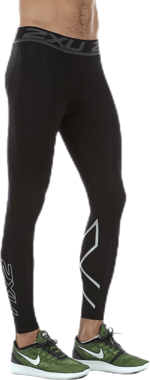Accelerate Compression Tights Black/Silver - Bild 4