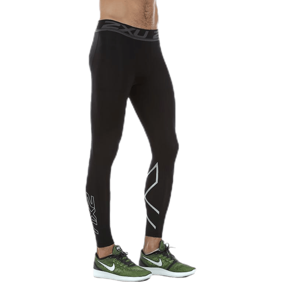 Accelerate Compression Tights Black/Silver - Bild 4