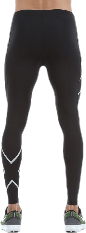 TR2 Compression Tights Black/Silver - Bild 3
