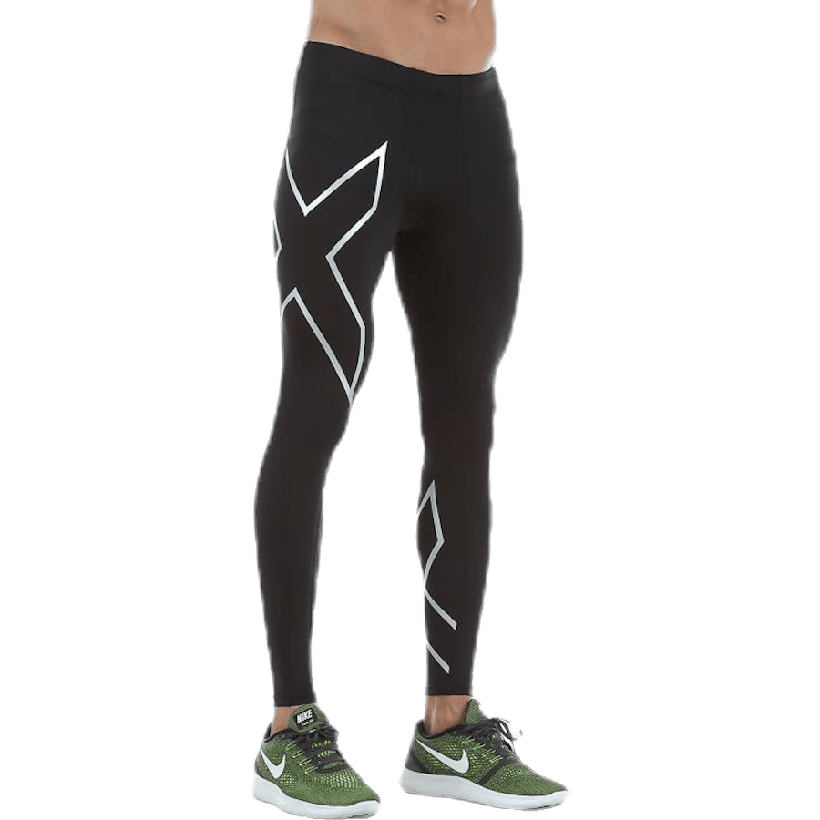 TR2 Compression Tights Black/Silver - Bild 4