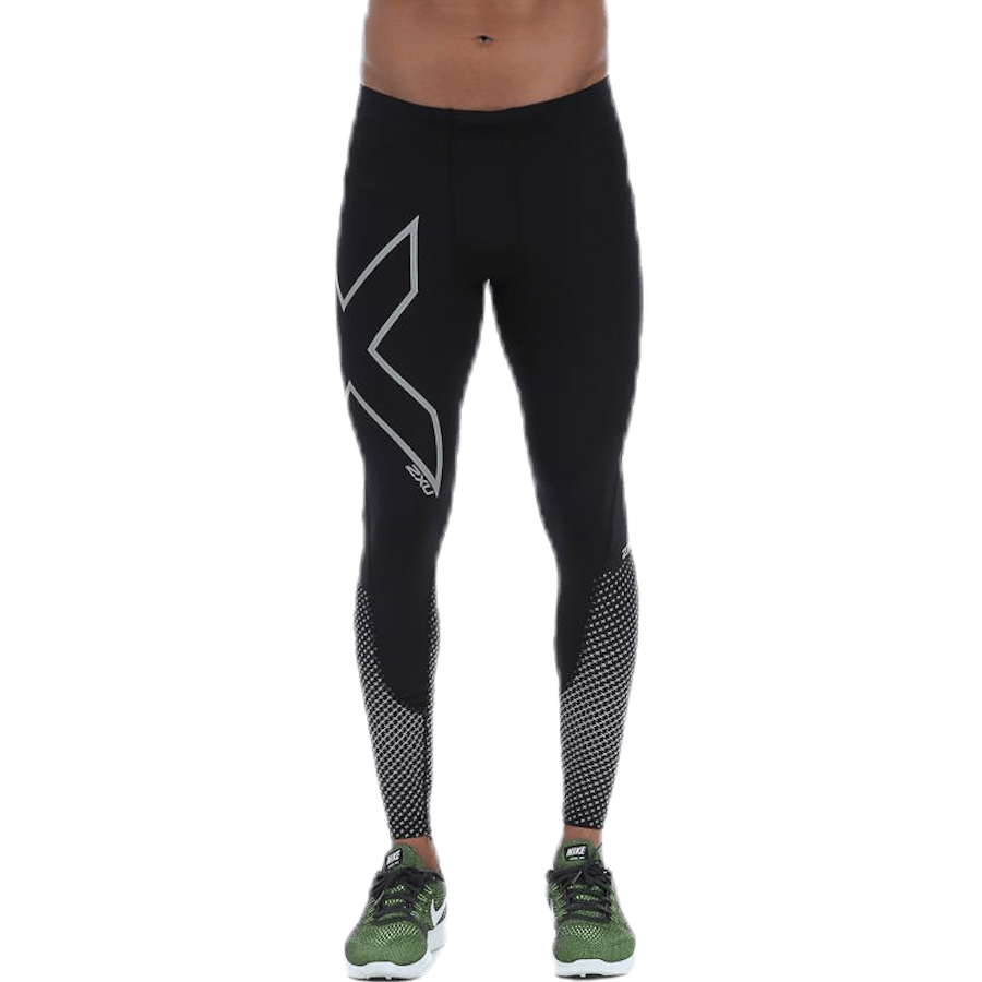 Reflect Compression Tights-M Black/Silver - Bild 3