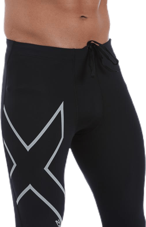 Reflect Compression Tights-M Black/Silver - Bild 5