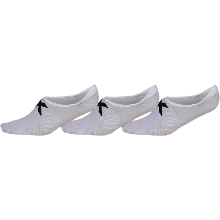 Invisible Sock 3 Pack White/Black