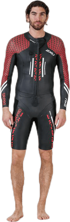 Pro-Swim Run Pro Wetsuit Black/Red
