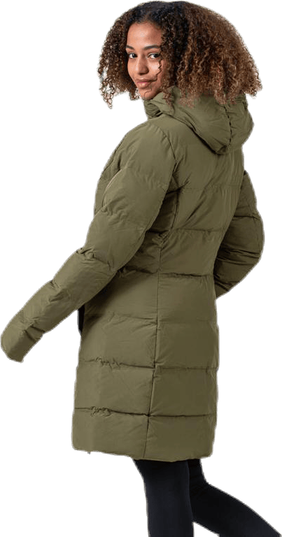 Transit Insulation Longline Jacket Green - Bild 3