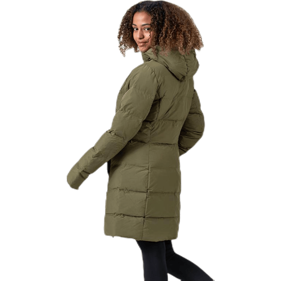 Transit Insulation Longline Jacket Green - Bild 3