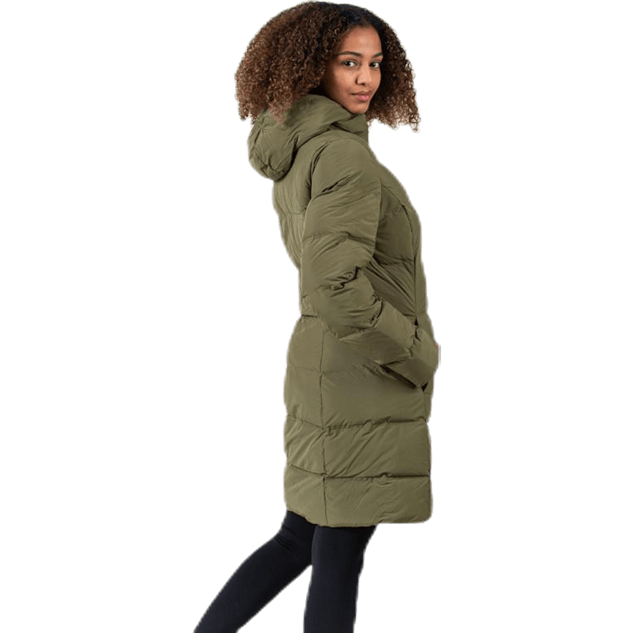 Transit Insulation Longline Jacket Green - Bild 4