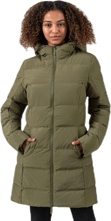 Transit Insulation Longline Jacket Green - Bild 5